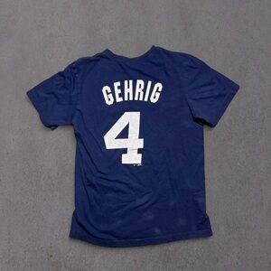 Men's Blue Gehrig Graphic T-Shirt
